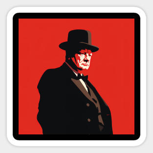 Winston Churchill Sticker